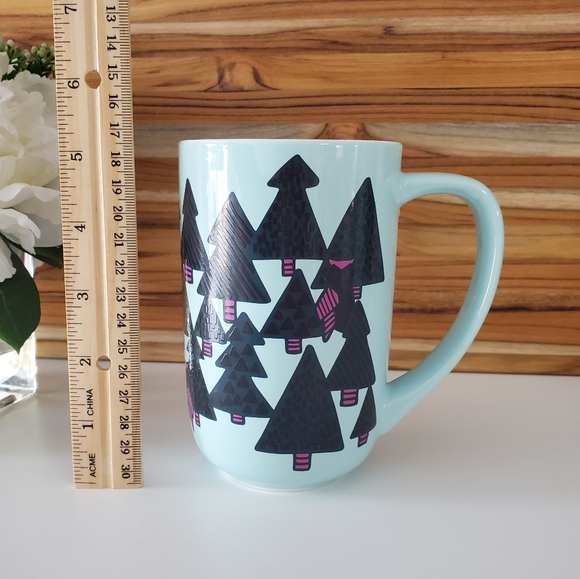 DAVIDsTEA Nordic Owls and Pines Colour Changing Nodic 16oz Tea Mug - Picture 4 of 7
